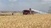 Mardin'de Yaklaşık 300 Dönüm Ekili Alan Kül Oldu