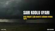 AFAD'dan Çok Sayıda İl İçin Sarı Kodlu Sağanak Yağış Uyarısı