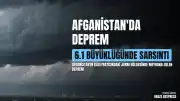 Afganistan'da 6.1 Büyüklüğünde Deprem Meydana Geldi