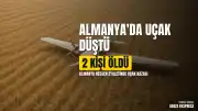 Almanya'da uçak kazası: Tarlaya düşen uçakta 2 kişi hayatını kaybetti