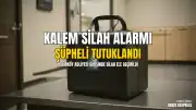 Bakırköy Adliyesi'nde 'Kalem Silah' Alarmı: Şüpheli Tutuklandı