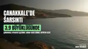 Çanakkale Ayvacık'ta 3.9 Büyüklüğünde Deprem Meydana Geldi