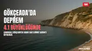 Çanakkale Gökçeada'da 4.1 Büyüklüğünde Deprem Meydana Geldi