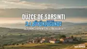 Düzce'de 3,1 Büyüklüğünde Deprem Meydana Geldi