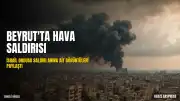 İsrail ordusundan Beyrut Dahiye bölgesindeki hava saldırısına ilişkin görüntüler paylaşıldı