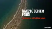 İzmir Foça'da 3.7 büyüklüğünde deprem kaydedildi