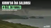Kırım Yarımadası'na Yapılan İHA Saldırısında Can Kaybı: En az 4 Ölü