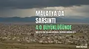 Malatya Battalgazi'de 4.0 Büyüklüğünde Deprem Meydana Geldi