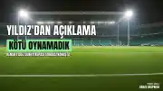 Milli Futbolcu Kenan Yıldız'dan Dünya Kupası Maçı Sonrası Açıklamalar: 'Kötü oynayarak kaybettiğimizi düşünmüyorum'