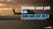 Milli Savunma Bakanlığı Şehit Piyade Astsubay Kıdemli Başçavuş Kenan Şahin'in Şehadet Haberini Duyurdu