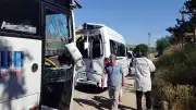 Kırşehir'de İşçi Servisi Midibüsü Minibüse Çarptı: 42 Yaralı