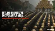 Tayland Prensesi Bajrakitiyabha'ya Bangkok Sokaklarında Veda