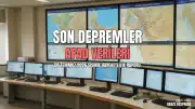 08 Temmuz 2026 AFAD ve Kandilli Verilerine Göre Son Depremler