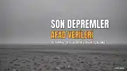 28 Temmuz 2026 AFAD ve Kandilli Rasathanesi Son Depremler Listesi