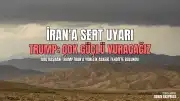 ABD Başkanı Trump'tan İran'a Yönelik Sert Açıklama: "Çok Güçlü Biçimde Vuracağız"