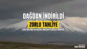 Ağrı Dağı'nda Kaybolan Dağcıya Ait Olduğu Belirlenen Cenaze Tahliye Edildi