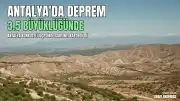 Antalya Korkuteli'de 3.5 Büyüklüğünde Deprem Meydana Geldi