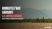 Antalya Korkuteli'nde 3.5 Büyüklüğünde Deprem Meydana Geldi