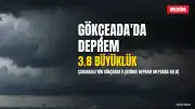 Çanakkale'nin Gökçeada ilçesinde 3.8 büyüklüğünde deprem kaydedildi