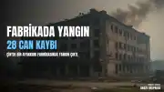 Çin'de Fabrika Yangını: Can Kaybı 28'e Yükseldi