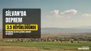 Diyarbakır Silvan'da 3.5 Büyüklüğünde Deprem Meydana Geldi