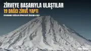 Diyarbakırlı Dağcı Grubu Süphan Dağı'na Zirve Yaptı