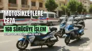 Gaziantep'te Motosiklet Denetimleri: 168 Sürücüye Cezai İşlem Uygulandı