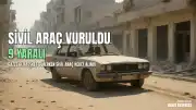 Gazze'de Ateşkes Sürecine Rağmen Sivil Araç Hedef Alındı: 9 Yaralı