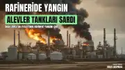 İran'ın Loristan Eyaletindeki Bir Rafineride Yangın Meydana Geldi
