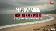 İstanbul Büyükada Viranbağ Plajı'nda Yangın Çıktı