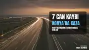 Konya'da Haziran Ayı Trafik Kazası İstatistikleri Açıklandı: 7 Can Kaybı
