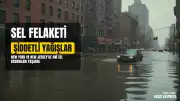 New York ve New Jersey'de Şiddetli Yağışlar Sel Felaketine Yol Açtı
