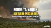 Rodos Adası Ammudes Bölgesinde Orman Yangını Meydana Geldi