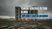 Ankara Mamak'ta Ağaçlık Alanda Çıkan Yangın Kontrol Altına Alındı