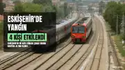 Eskişehir'de Yangın: 4 Kişi Dumandan Etkilendi