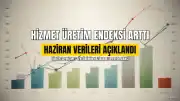 Hizmet Üretim Endeksi Haziran'da Yüzde 1,3 Arttı