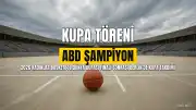 2026 Kadınlar Basketbol Dünya Kupası Şampiyonu ABD'ye Kupası Verildi