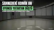 Dizi Sahnesinde Beklenmedik An: Oyuncu Yataktan Düştü