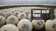 Edirne Valisi Yunus Sezer, Lalapaşa Kaymakamı Mustafa Çolak'ı Ziyaret Etti