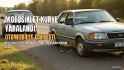 Hatay Payas'ta Motosikletli Kurye Otomobille Çarpıştı: 1 Yaralı