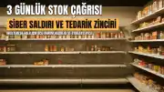 İngiltere'de Halk İçin 3 Günlük Stok Çağrısı: Siber Saldırı ve Tedarik Zinciri Endişeleri