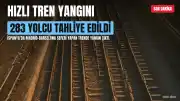 İspanya'da Hızlı Treninde Yangın: 283 Yolcu Tahliye Edildi