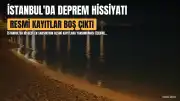 İstanbul'da Deprem Hissedilmedi: AFAD ve Kandilli Verileri Açıklama Yapmadı