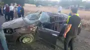 Diyarbakır Kulp'ta Otomobilin Takla Atması Sonucu 2 Kişi Hayatını Kaybetti, 4 Kişi Yaralandı