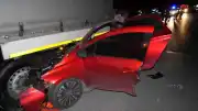 Edirne'de yakıtı biten tıra çarpan otomobilde can kaybı