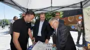 Kayseri Büyükşehir Belediye Başkanı Memduh Büyükkılıç Kültür Yolu Gezileri Başvuru Standını Ziyaret Etti