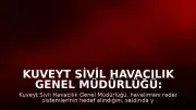 Kuveyt Sivil Havacılık Genel Müdürlüğü: "Havalimanının radarı bu sabah hedef alındı"