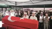 Mut'ta Şehit Başçavuş İçin Cenaze Töreni Düzenlendi