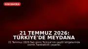 21 Temmuz 2026: Türkiye'de Meydana Gelen Depremlerin Detayları