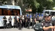 Ankara'da NATO karşıtı eylem düzenleyen gruba yönelik gözaltı işlemi